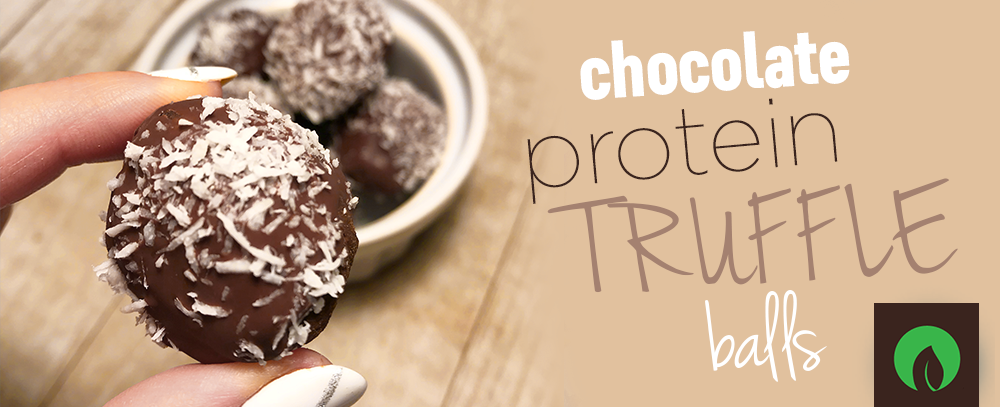 Chocolate Protein Truffle Balls